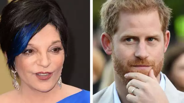 Liza Minnelli y el príncipe Harry