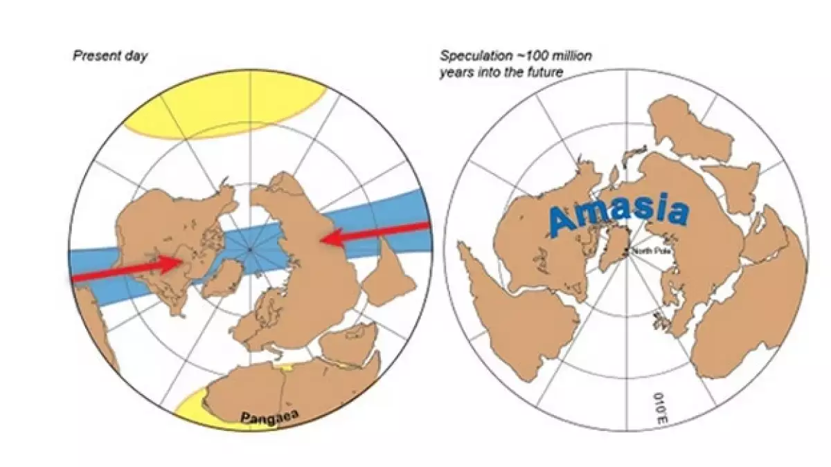 Amasia supercontinente futuro Tierra