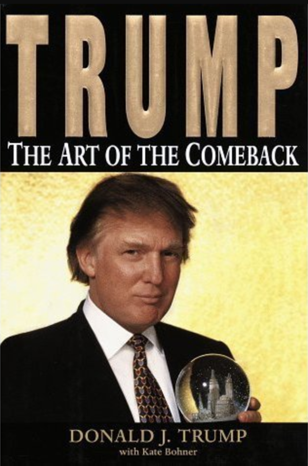The Art of the comeback, libro trumo