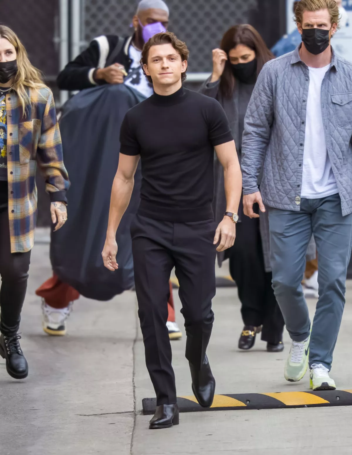 Celebrity Sightings In Los Angeles - December 13, 2021