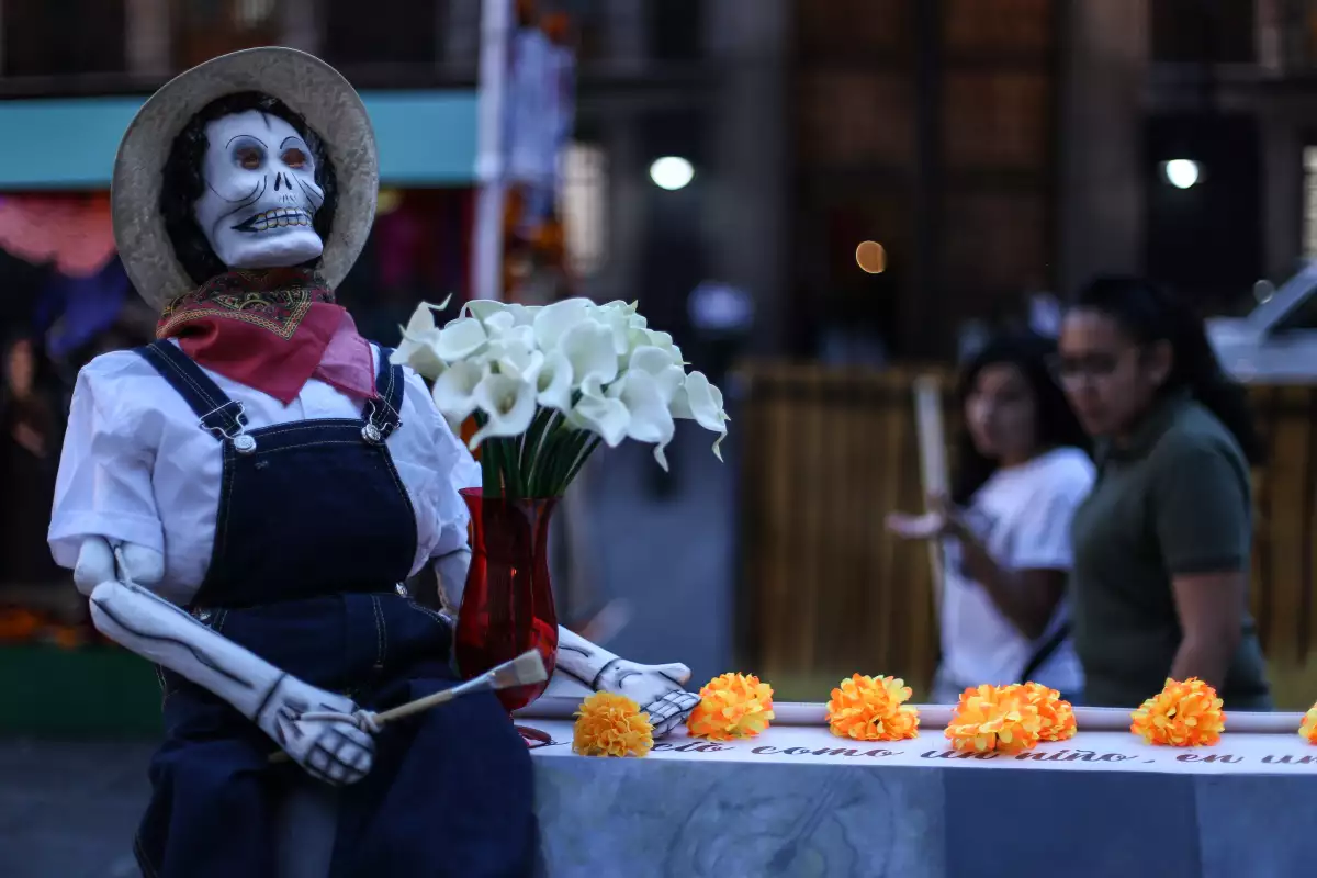 Megaofrenda unam 2022 muralismo mexicano