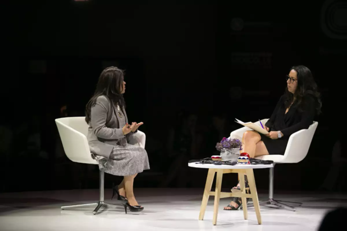 La editora de Quién, Laura Manzo, entrevistó a la activista Marcelina Bautista.