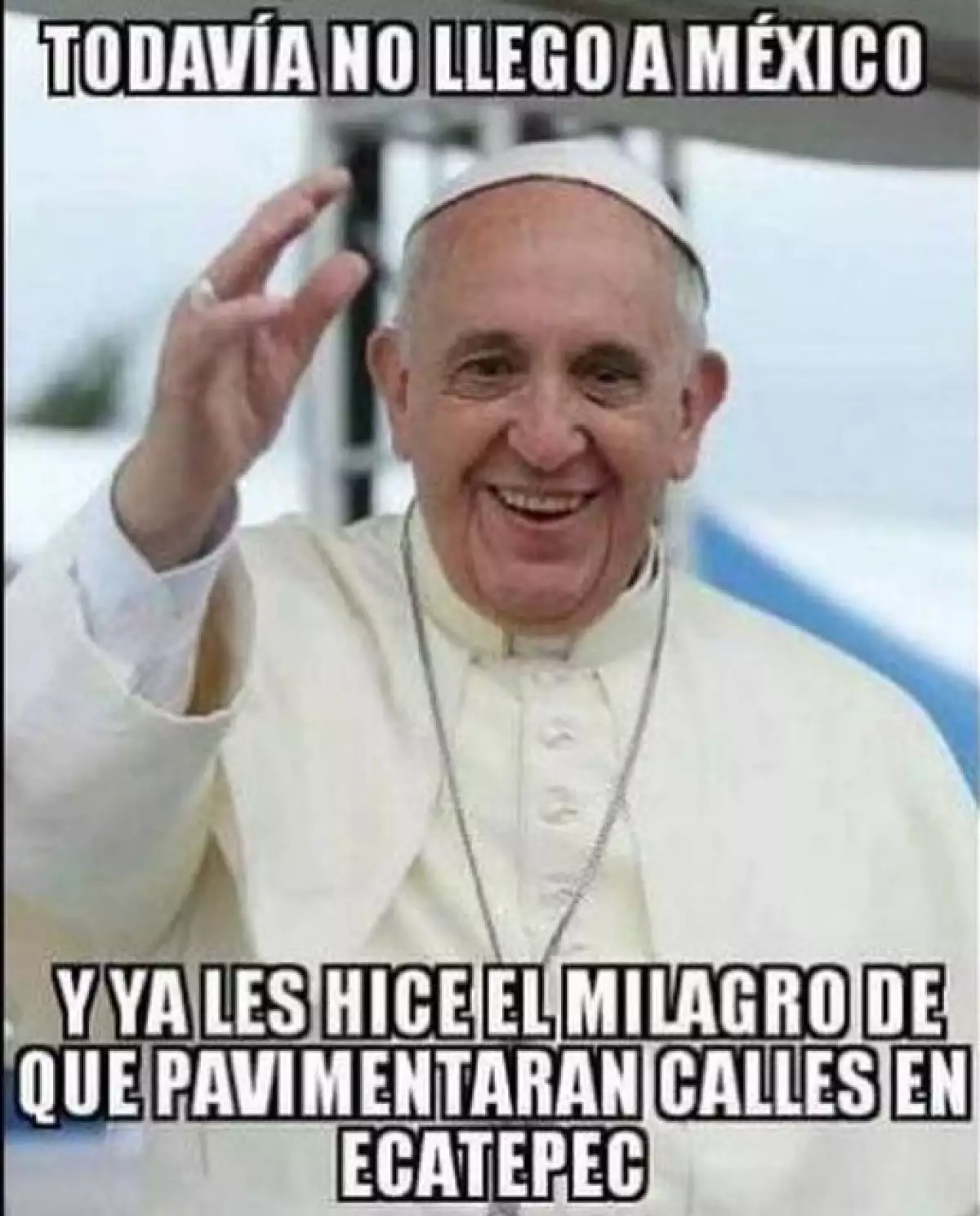 Un verdadero milagro.