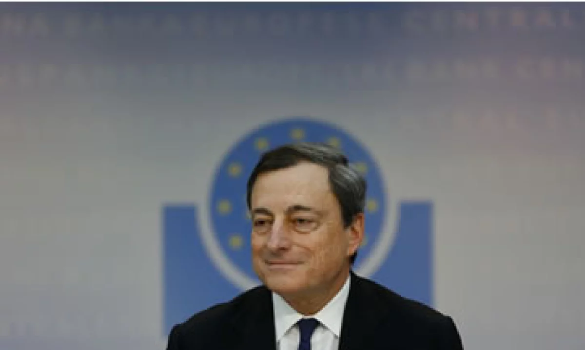 Mario Draghi minimizó las preocupaciones sobre una baja inflación en Europa. (Foto: Reuters)