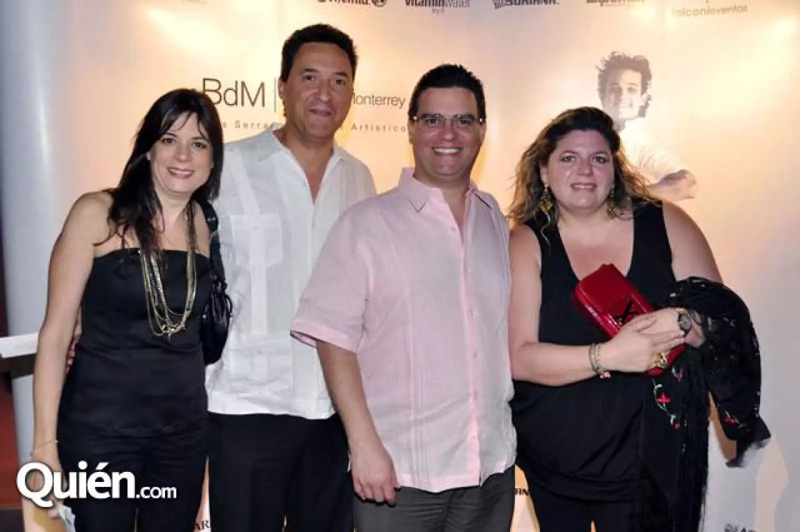 Bárbara Navarro de Garza,David Garza,Edmundo Rodríguez y Ericka Brunell