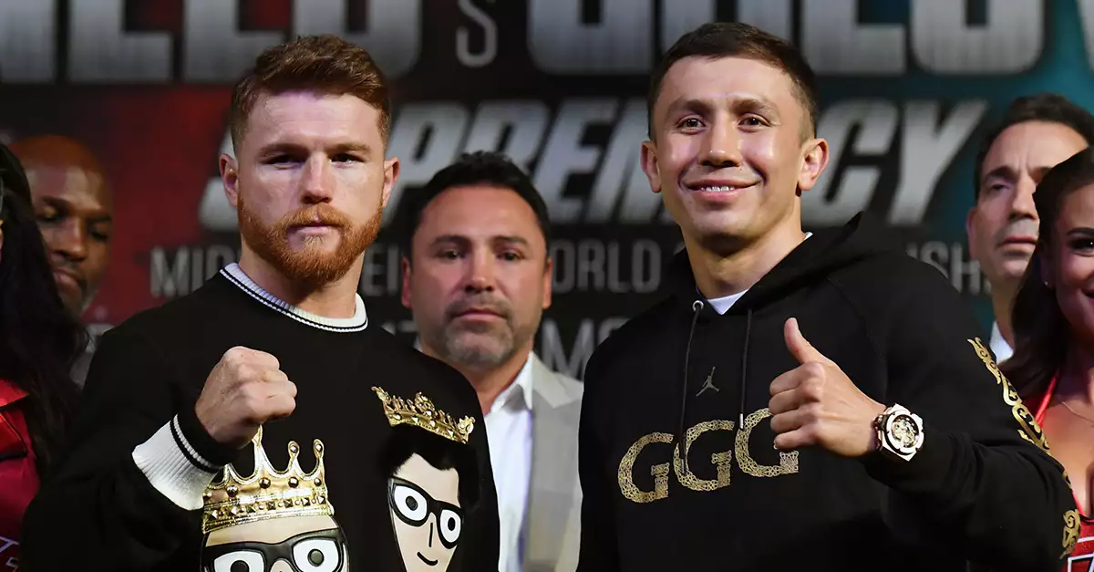 Canelo y Golovkin
