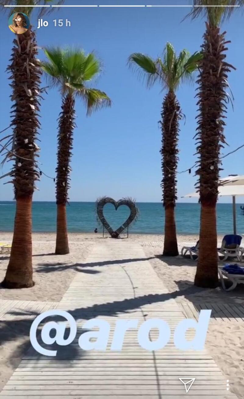 Pista de la boda de Jennifer Lopez y Alex Rodriguez