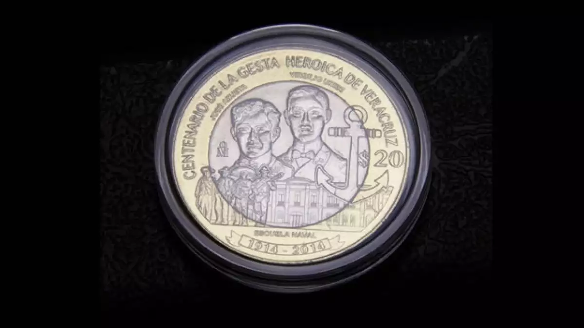 Nueva moneda 20 pesos Banxico