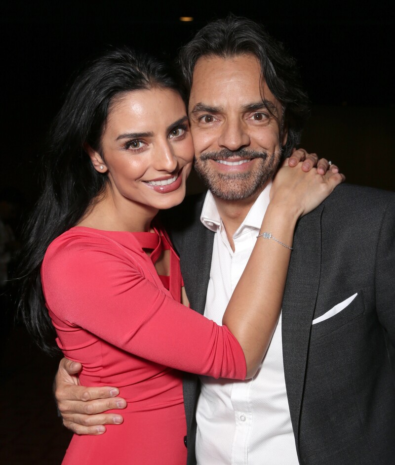 Aislinn y Eugenio Derbez