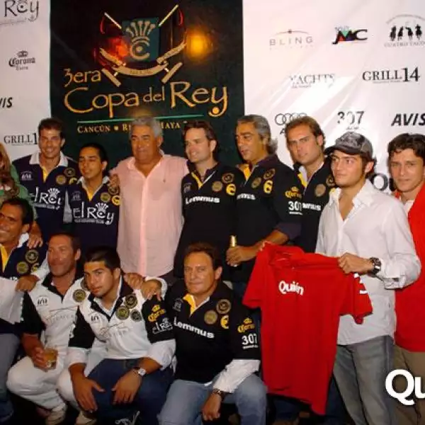 Cedric en presentación equipos de polo