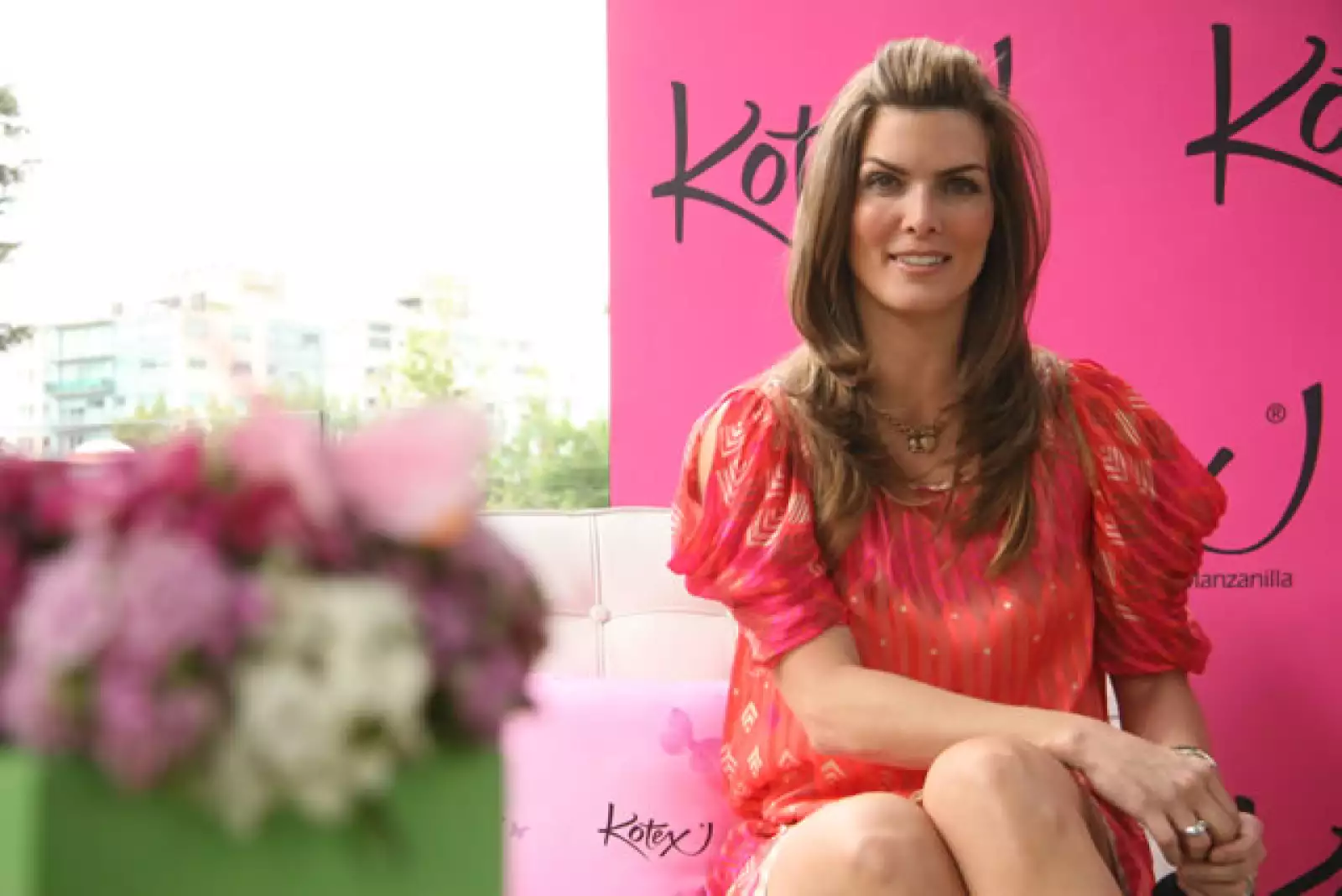 Evento Kotex, Monserrat Olivier.