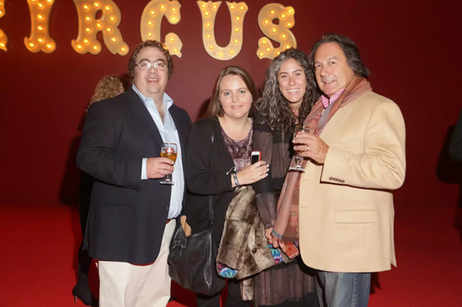 Marcelo Rivero, Amalia Arrache, Pilar Roldán y Felipe Fedón