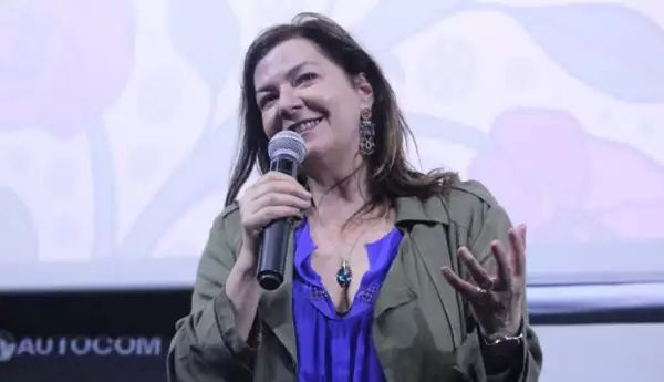 Lynne Ramsay durante el 16 Festival Internacional de Cine de Morelia.