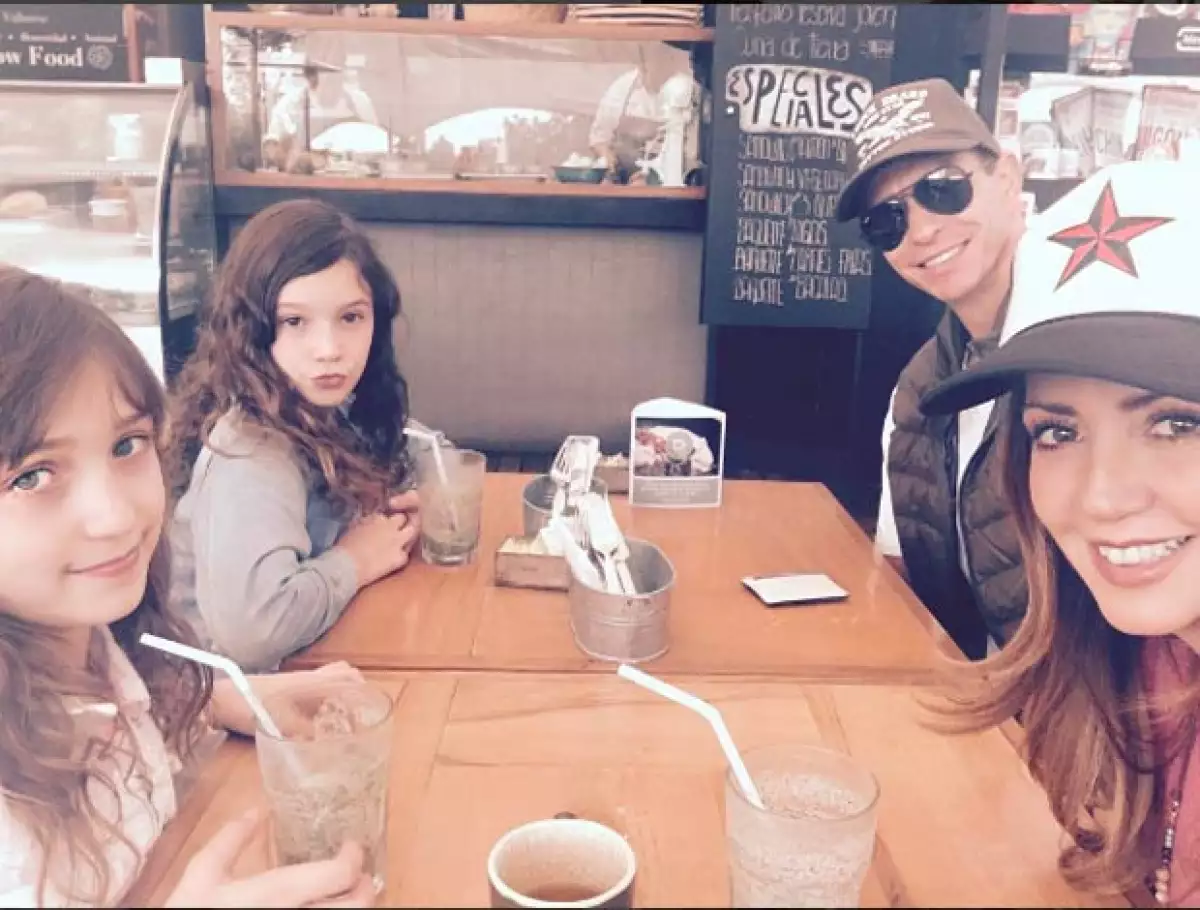 Este fue el primer momento de la familia Rubín Legarreta.