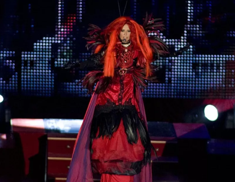 La intérprete regiomontana prendió a todo el público presente en su concierto que ofreció la noche de ayer.