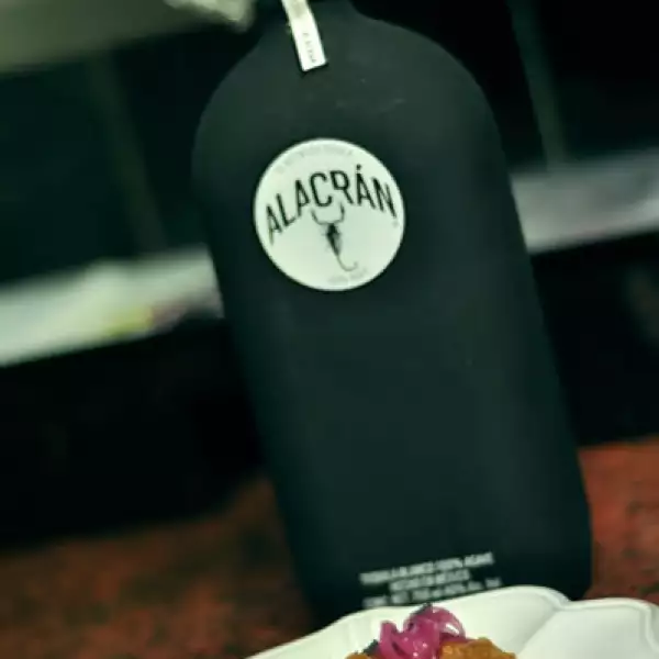 Las tostadas de Pato al Tequila Alacrán