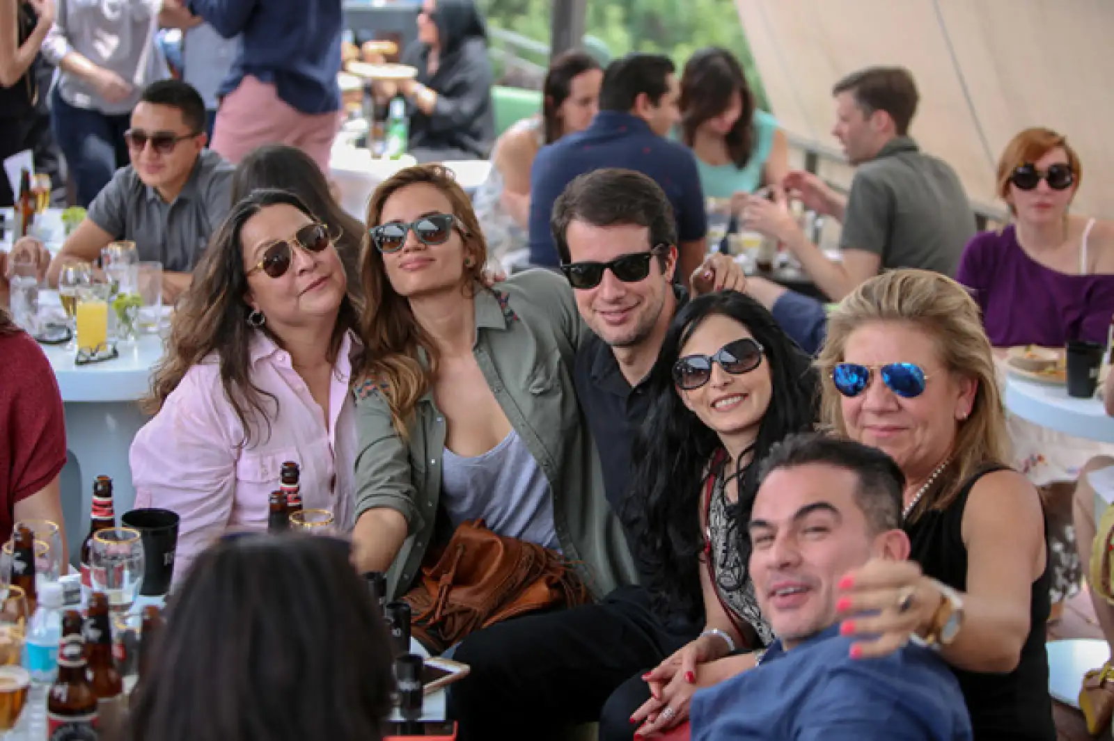 Marta Ayala, Blanca Luna, Jorge Lainez, Ximena Herrera, Marta Abedrop y Alfonso Fernández