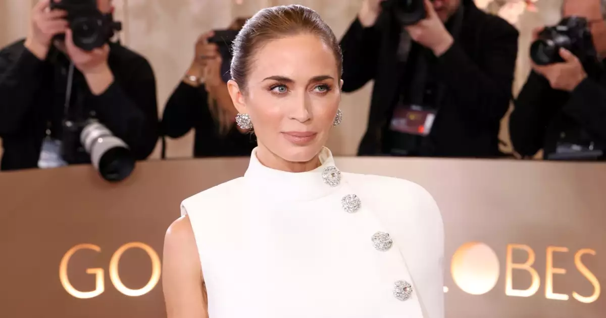 Golden Globes Emily Blunt