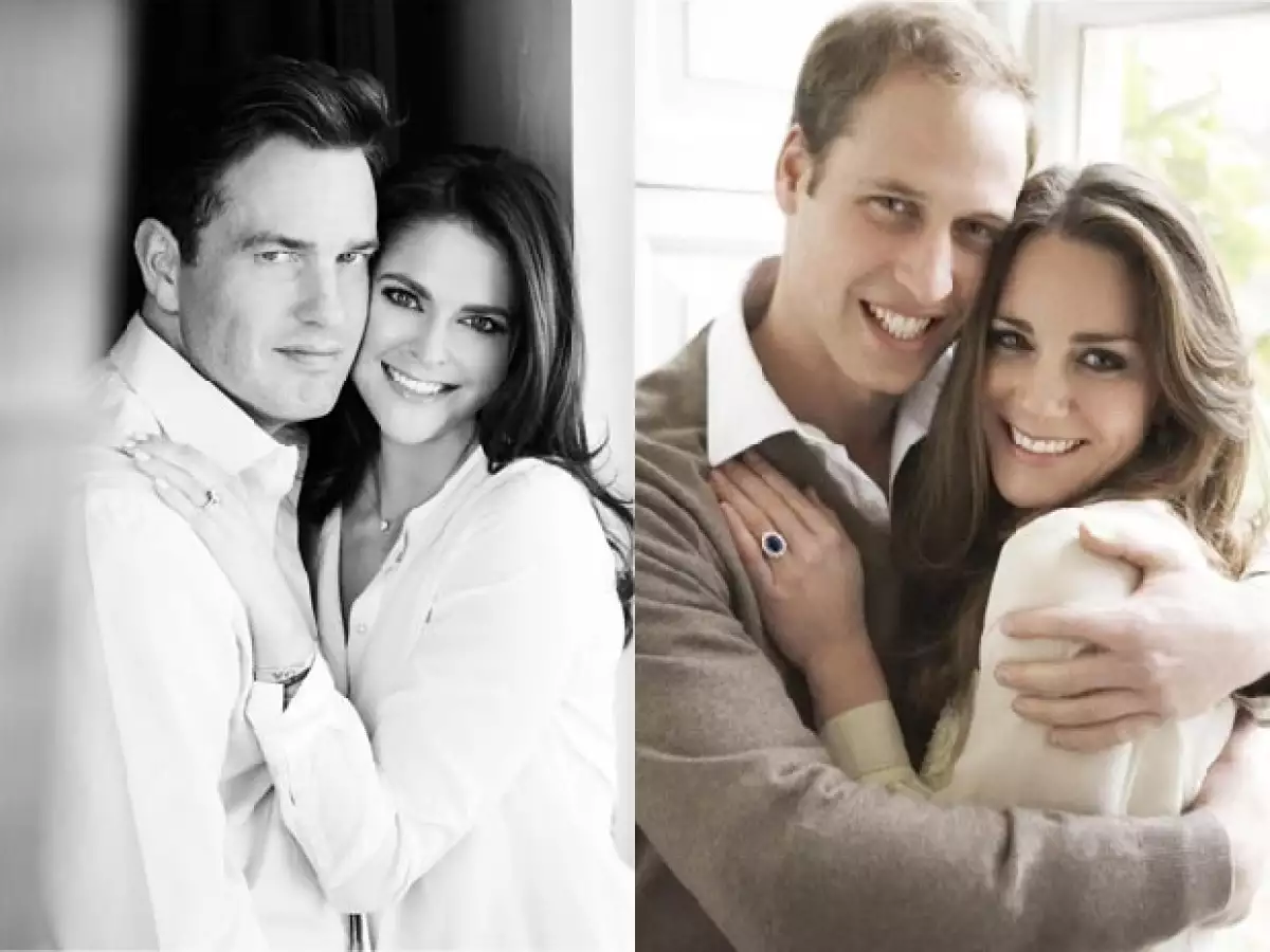 La princesa de 30 años se comprometió con el banquero Chris O'Neil y su fotografía oficial de compromiso es muy parecida a la de los duques de Cambridge.
