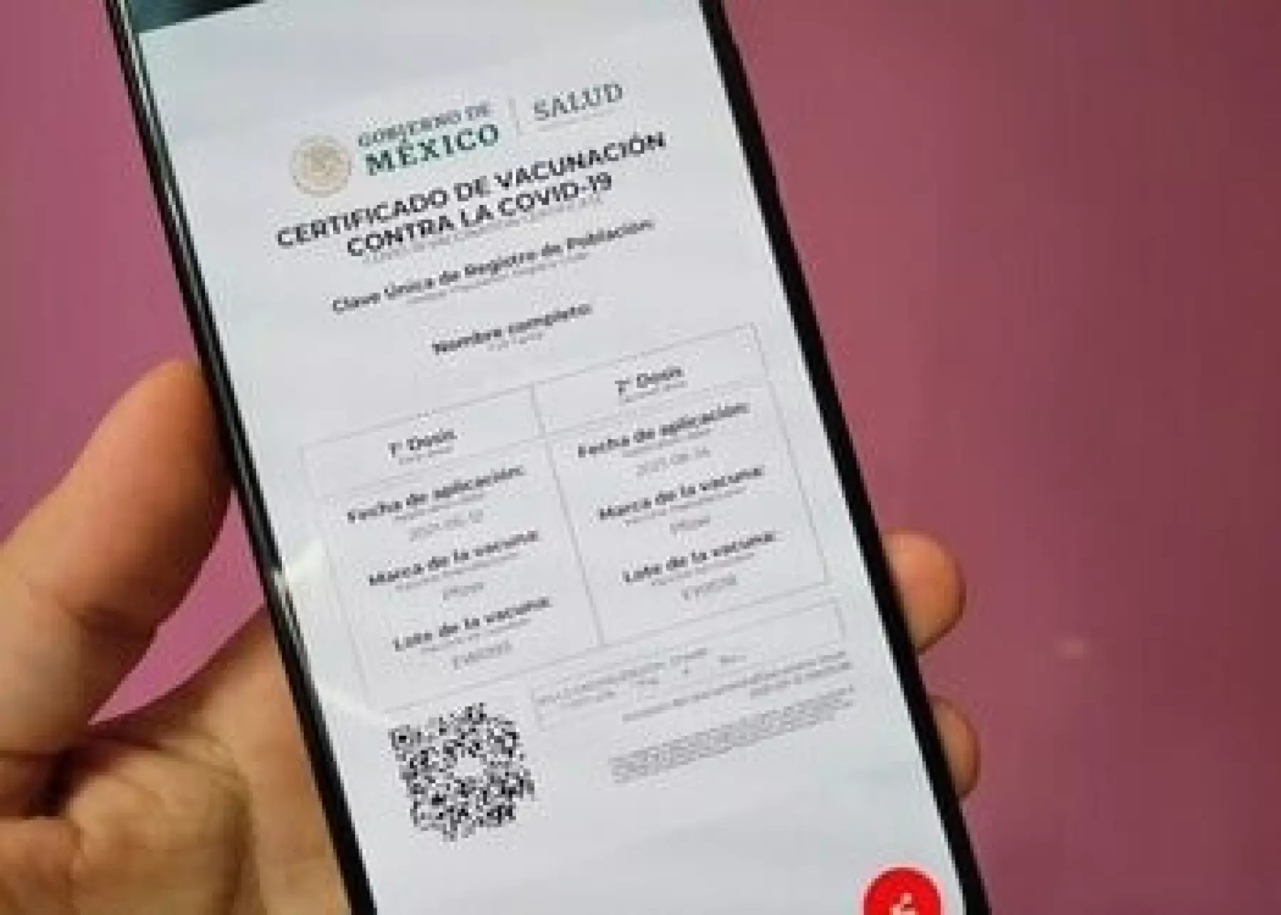 certificado de vacunacion inai