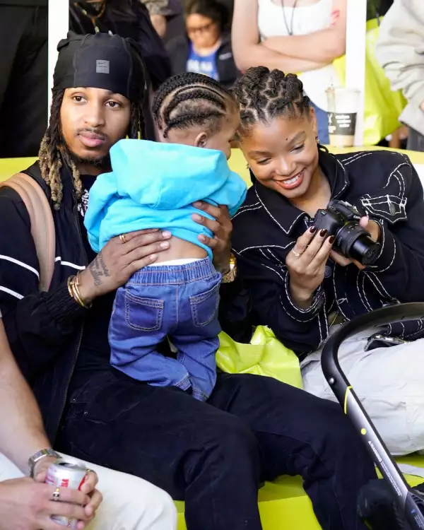 Halle Bailey actriz de La Sirenita y su ex novio DDG