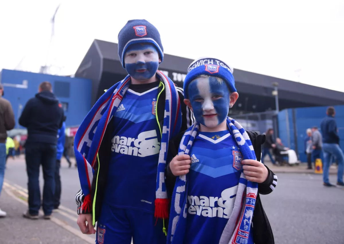 Ipswich fans England