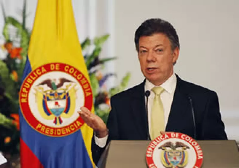 El Gobierno de Juan Manuel Santos elevó a por lo menos 5% su objetivo de crecimiento de la economía para este año. (Foto: Reuters)