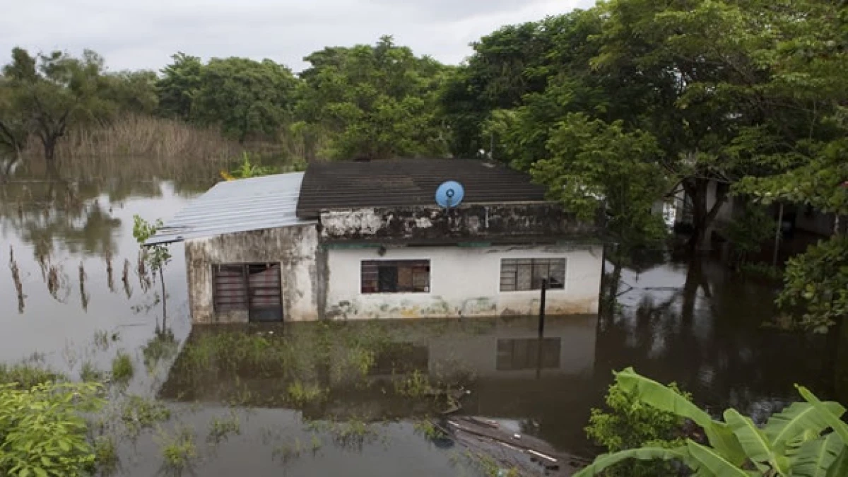 Las lluvias en Tabasco