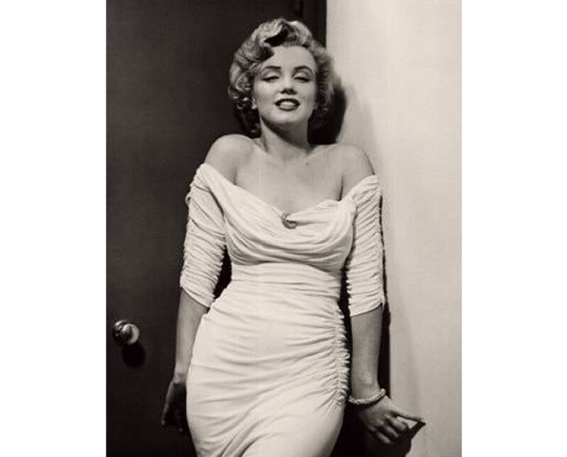 Marilyn Monroe fue famosa por su curvilínea figura.