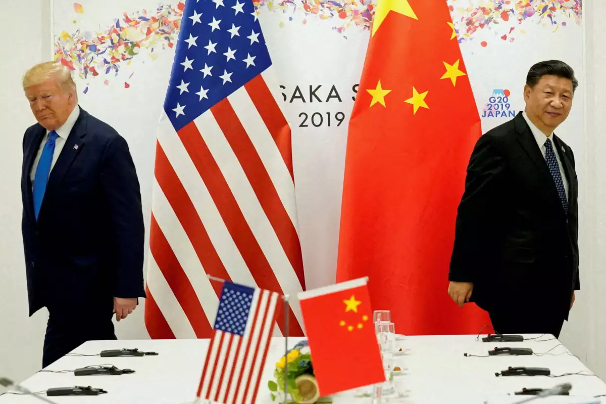 presidentes de Estados Unidos y de China