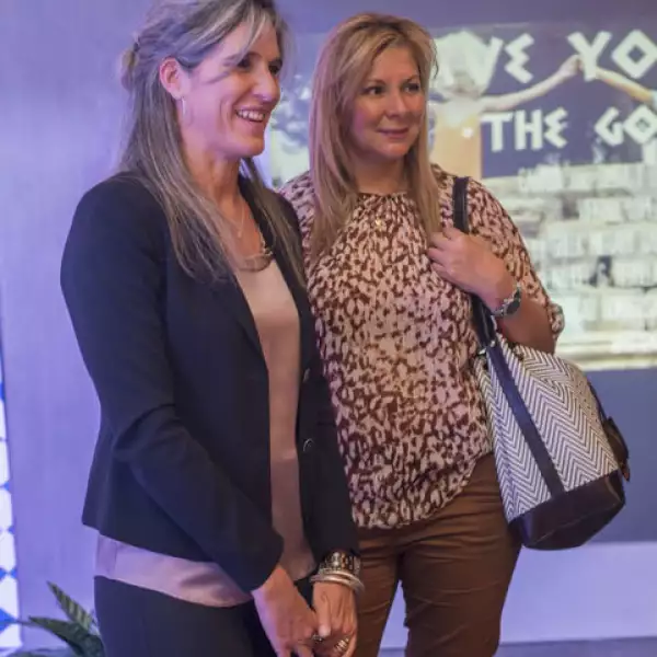 Alejandra Lenk y Elisa Sandoval