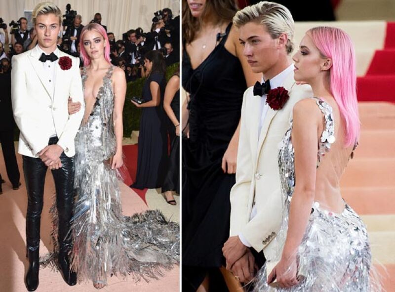 Lucky y Pyper arribaron juntos a la Gala del Met.