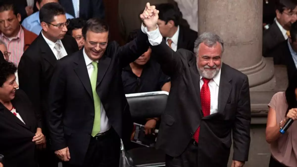 marcelo ebrard y alejandro encinas