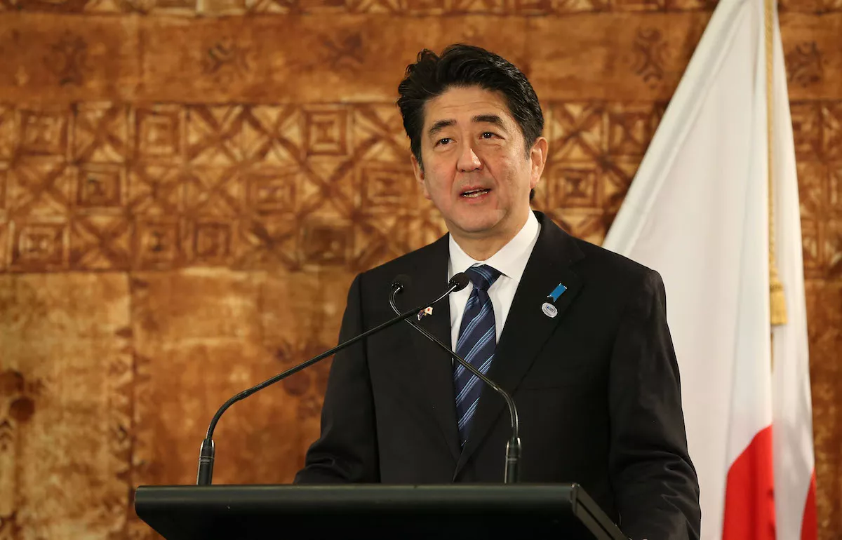 Japanese Prime Minister Shinzo Abe Visits New Zealand