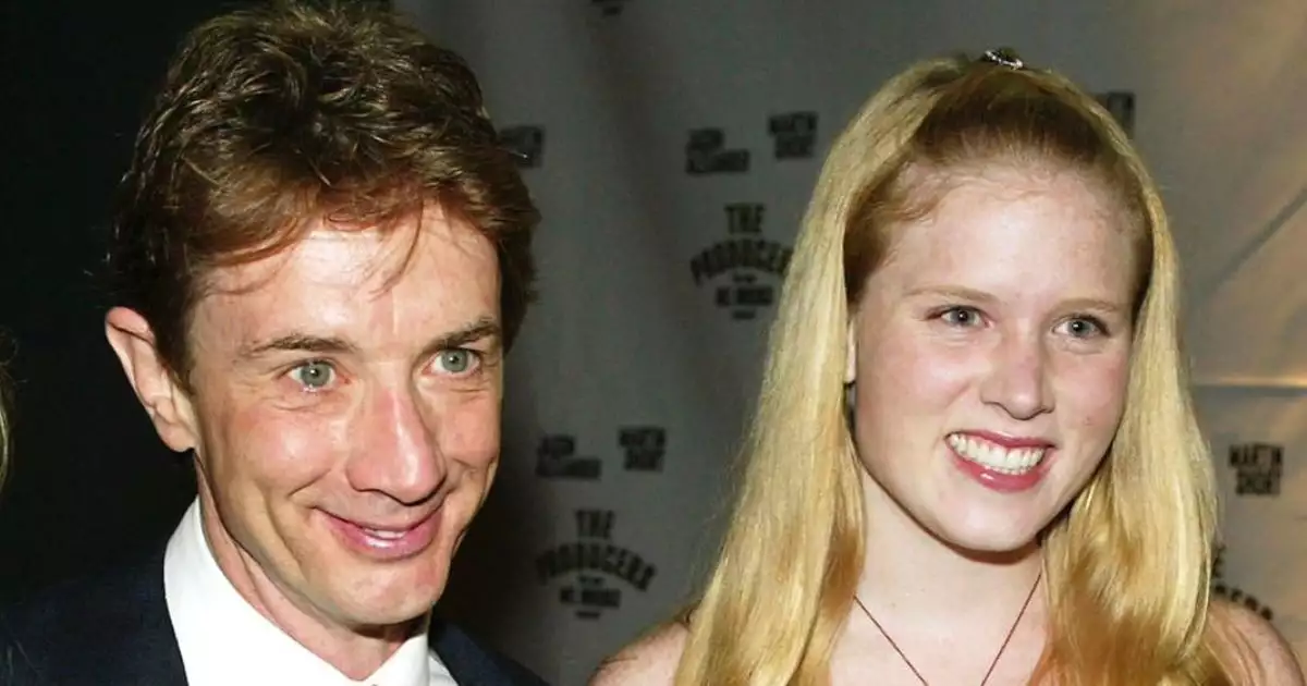 Martin Short y su hija Katherine 