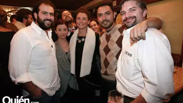 MIguel Guerrero,Andrea Acuña,Anna Sorrentino,Daniel Fridman y German García