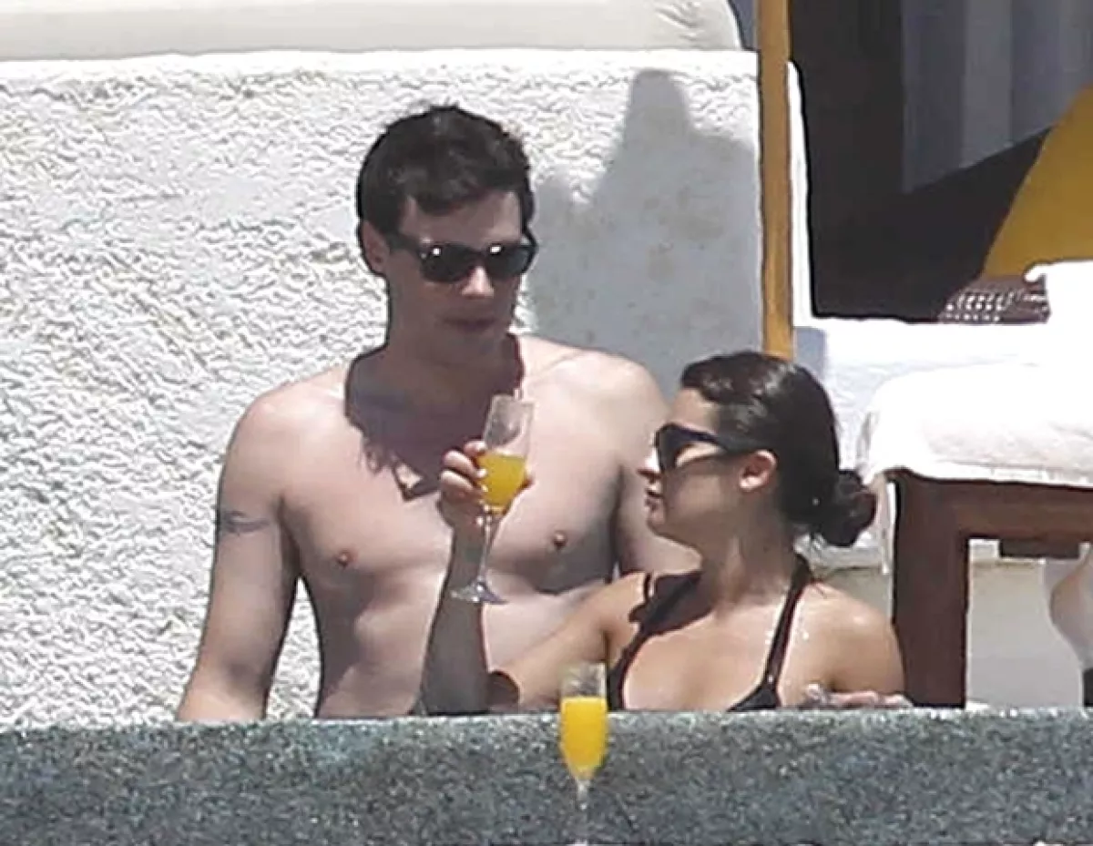 Esta imagen corresponde a las vacacionses de la pareja en Cabo San Lucas en abril de 2012.