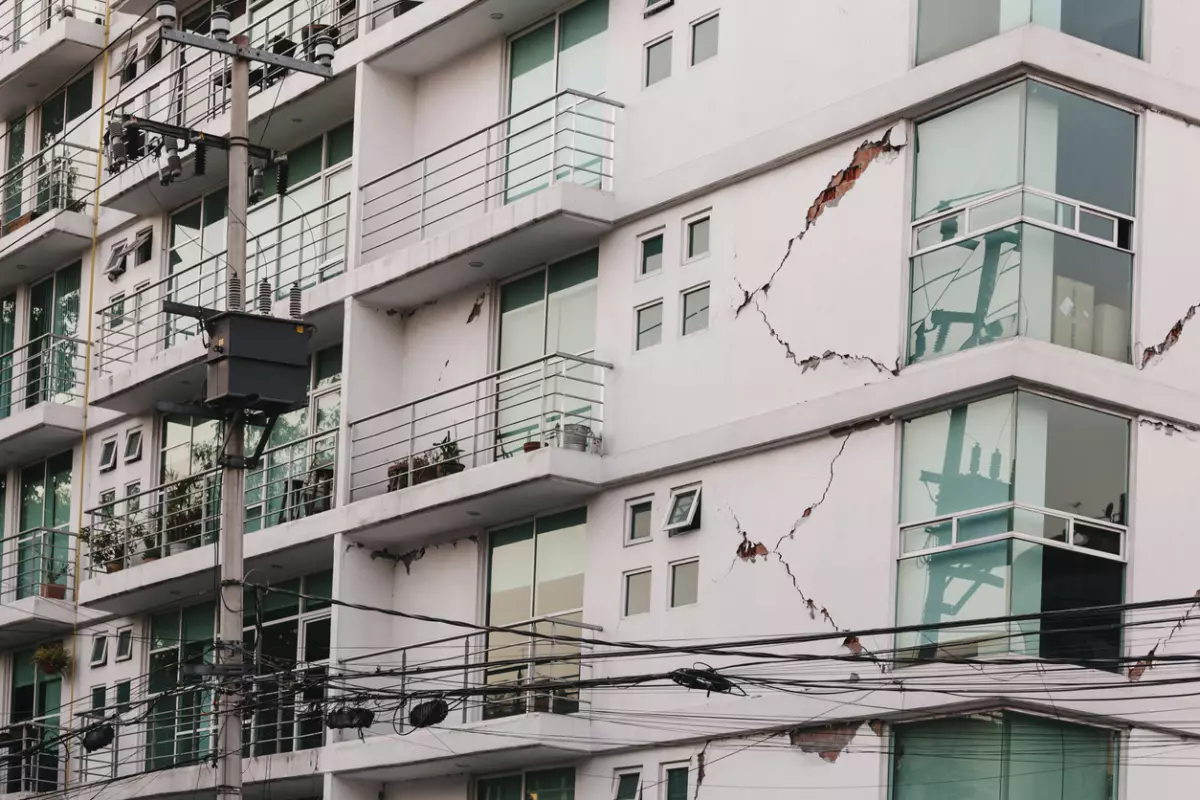 Reclamación de seguro por terremoto. 