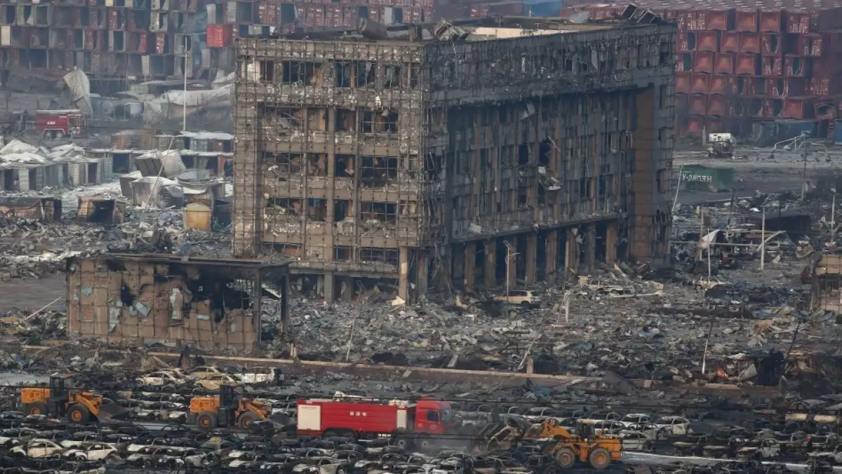 china explosion