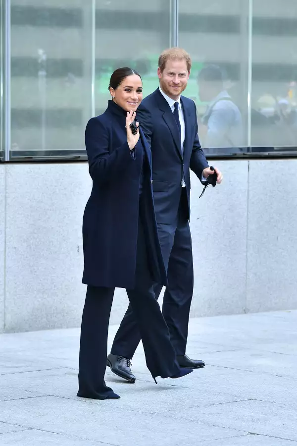 The Duke And Duchess Of Sussex Visit One World Observatory With NYC Mayor Bill De Blasio