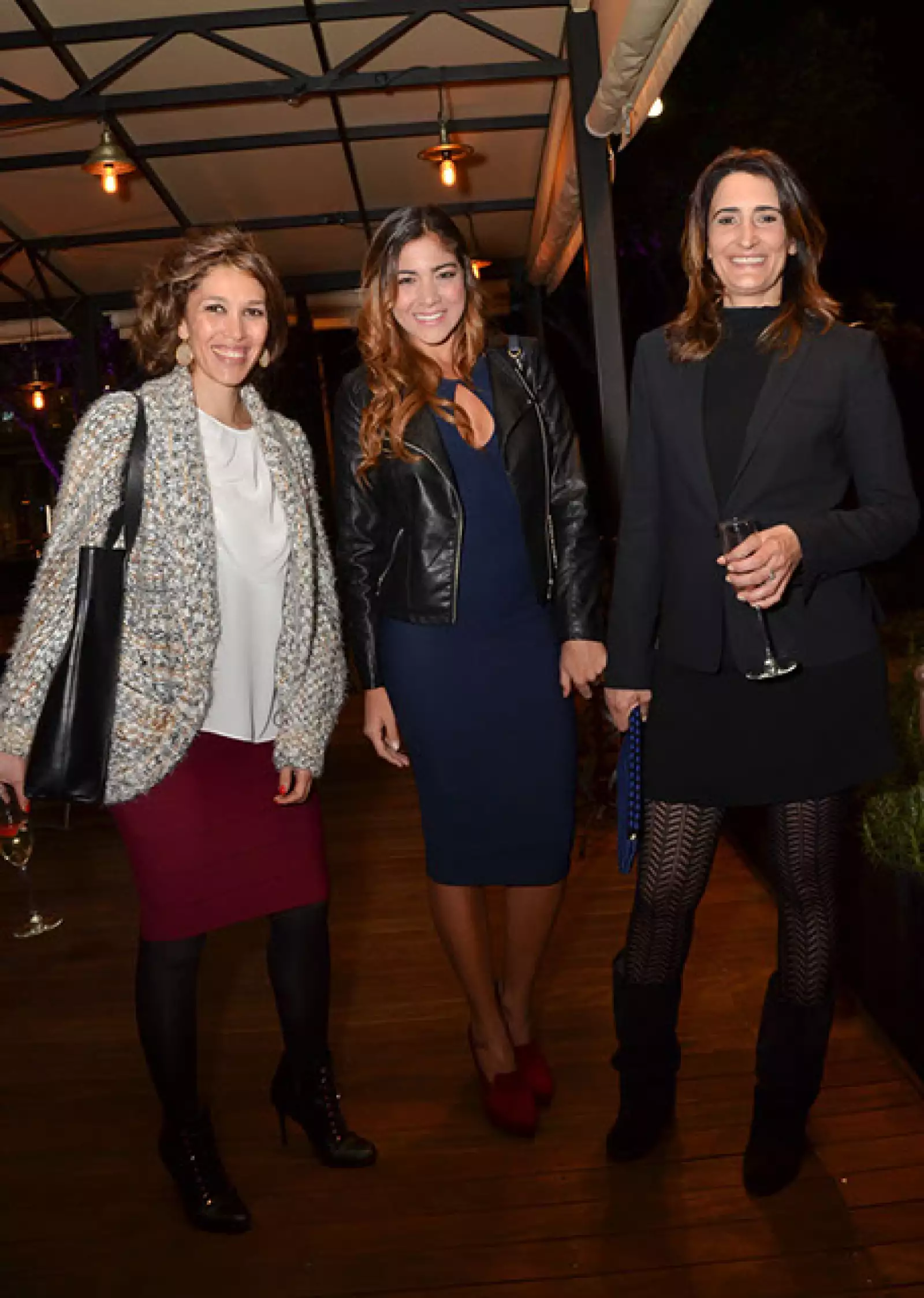 Karen Guedimin,Erika Fernández y Mariela Cortina.