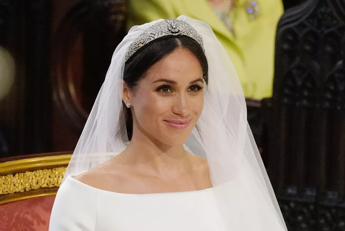 Meghan Markle en su boda
