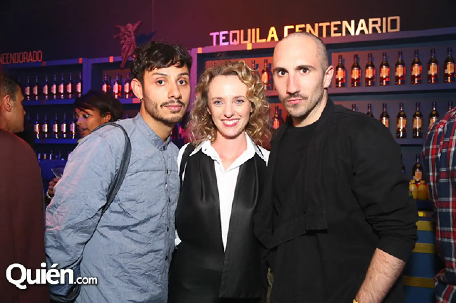 Gino Porting,Vanessa Guckel y Benjamin Larroque