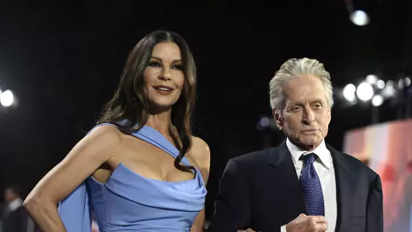 Catherine Zeta-Jones y Michael Douglas
