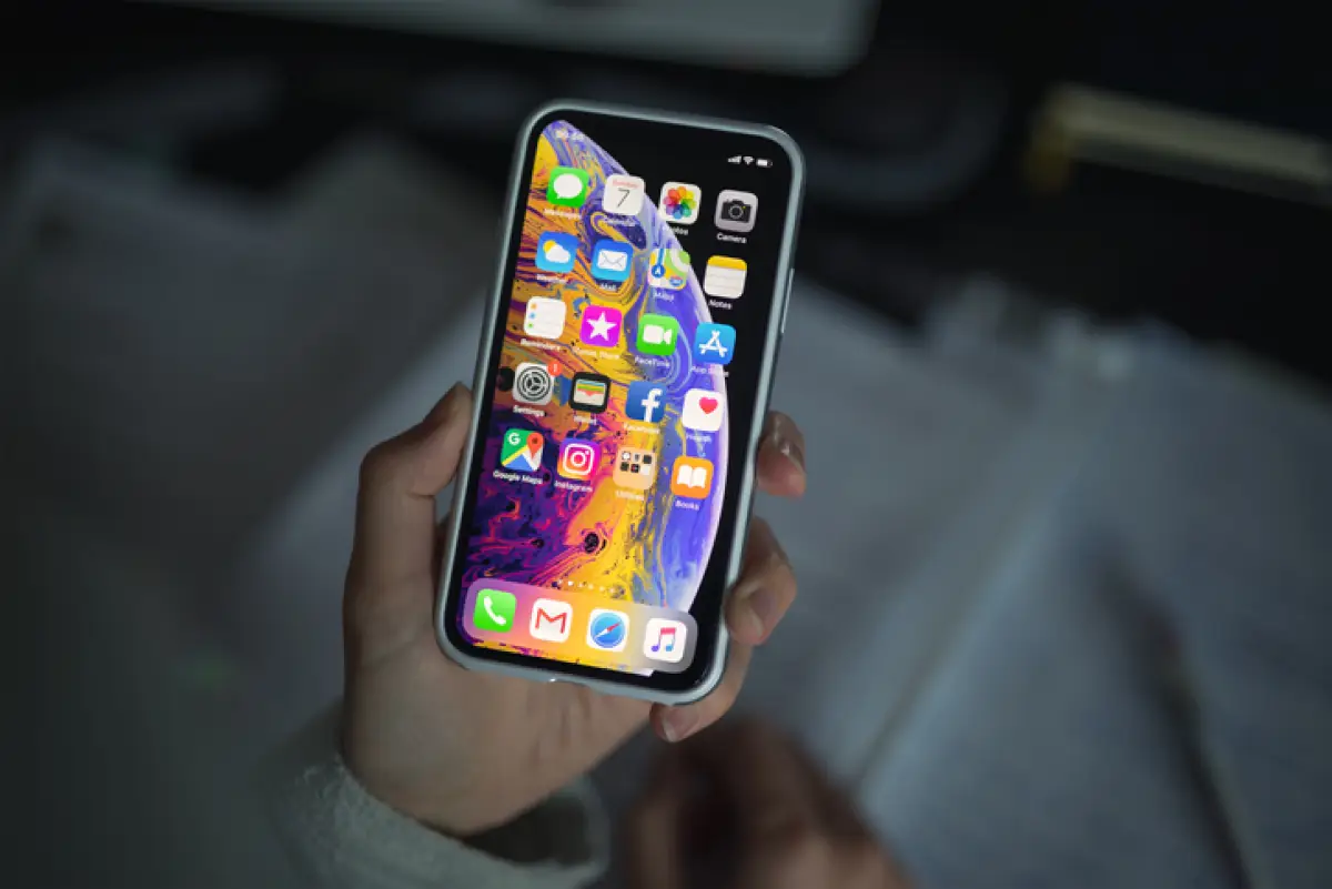 iPhone XS With Protective Case
