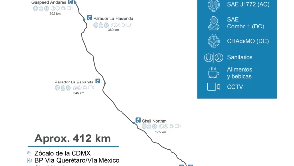 Corredor eléctrico BMW CDMX – San Luis PotosÍ Estaciones de carga.jpg