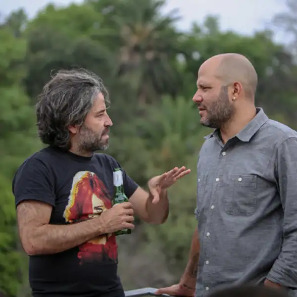 Felipe Fernádez del Paso y Antonio Flores