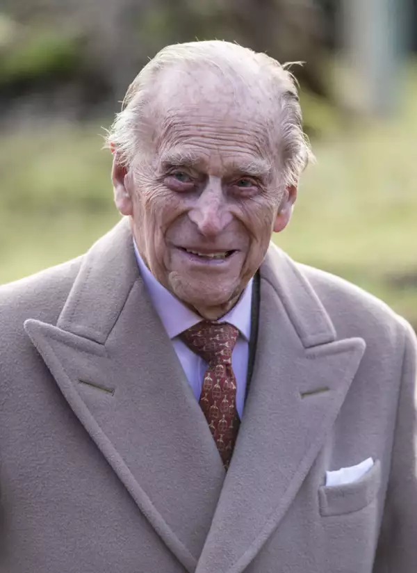 Queen Elizabeth II Attends Sunday Church Service