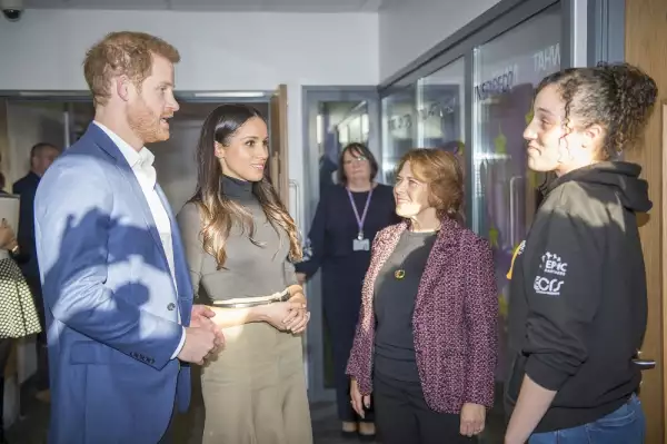 Meghan Markle y el príncipe Harry 