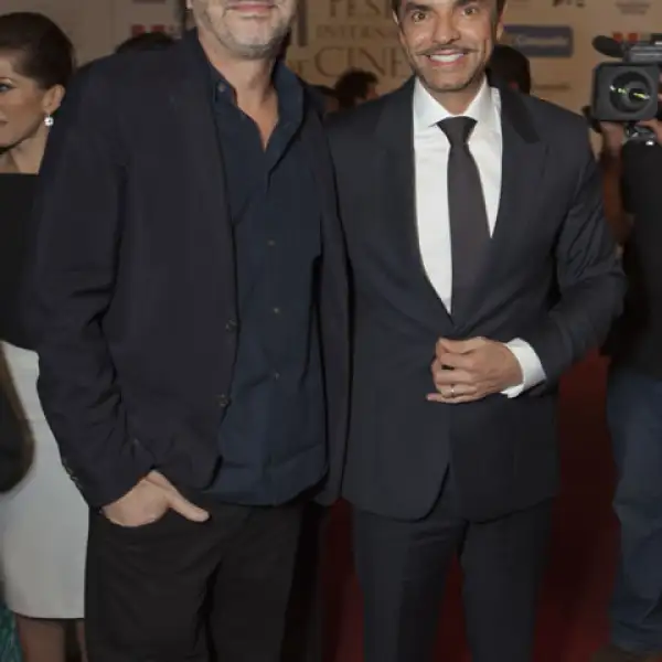 Alfonso Cuarón y Eugenio Derbez.